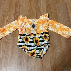 Bubble romper. 6-12 months